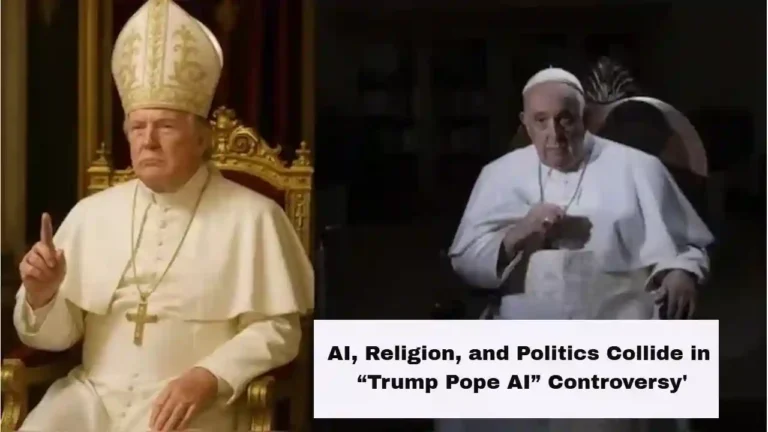 AI, Religion, and Politics Collide in “Trump Pope AI” Controversy'
